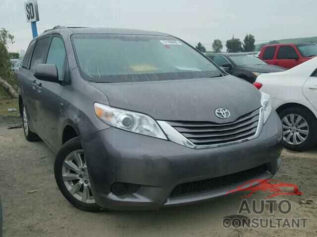 TOYOTA SIENNA 2016 - 5TDJK3DC5GS132523