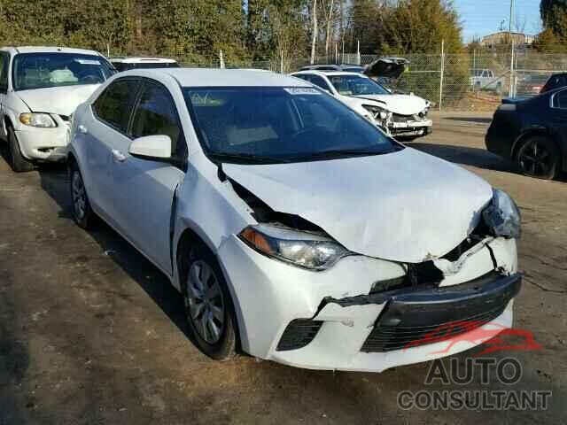 TOYOTA COROLLA 2015 - 2T1BURHE6FC307916