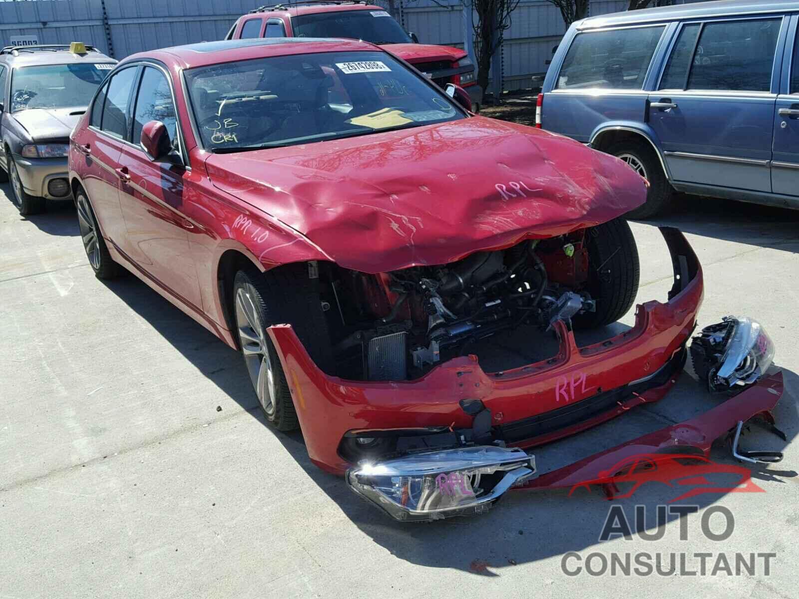 BMW 3 SERIES 2016 - WBA8E3G58GNT80626