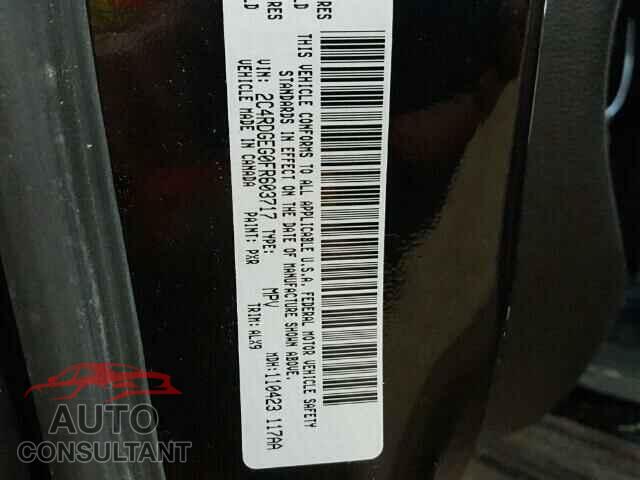 DODGE CARAVAN 2015 - 2C4RDGEG0FR603717