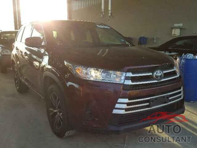 TOYOTA HIGHLANDER 2017 - 5TDZARFH6HS027718