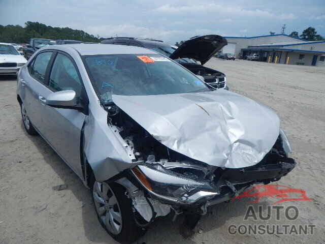 TOYOTA COROLLA 2015 - 2T1BURHE6FC310444