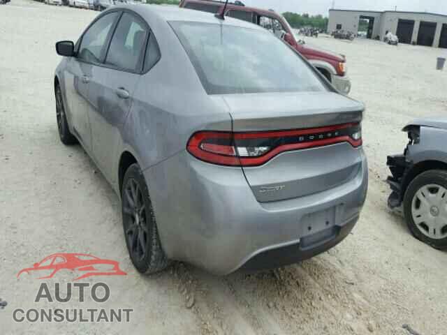 DODGE DART 2016 - 1C3CDFAA8GD728152