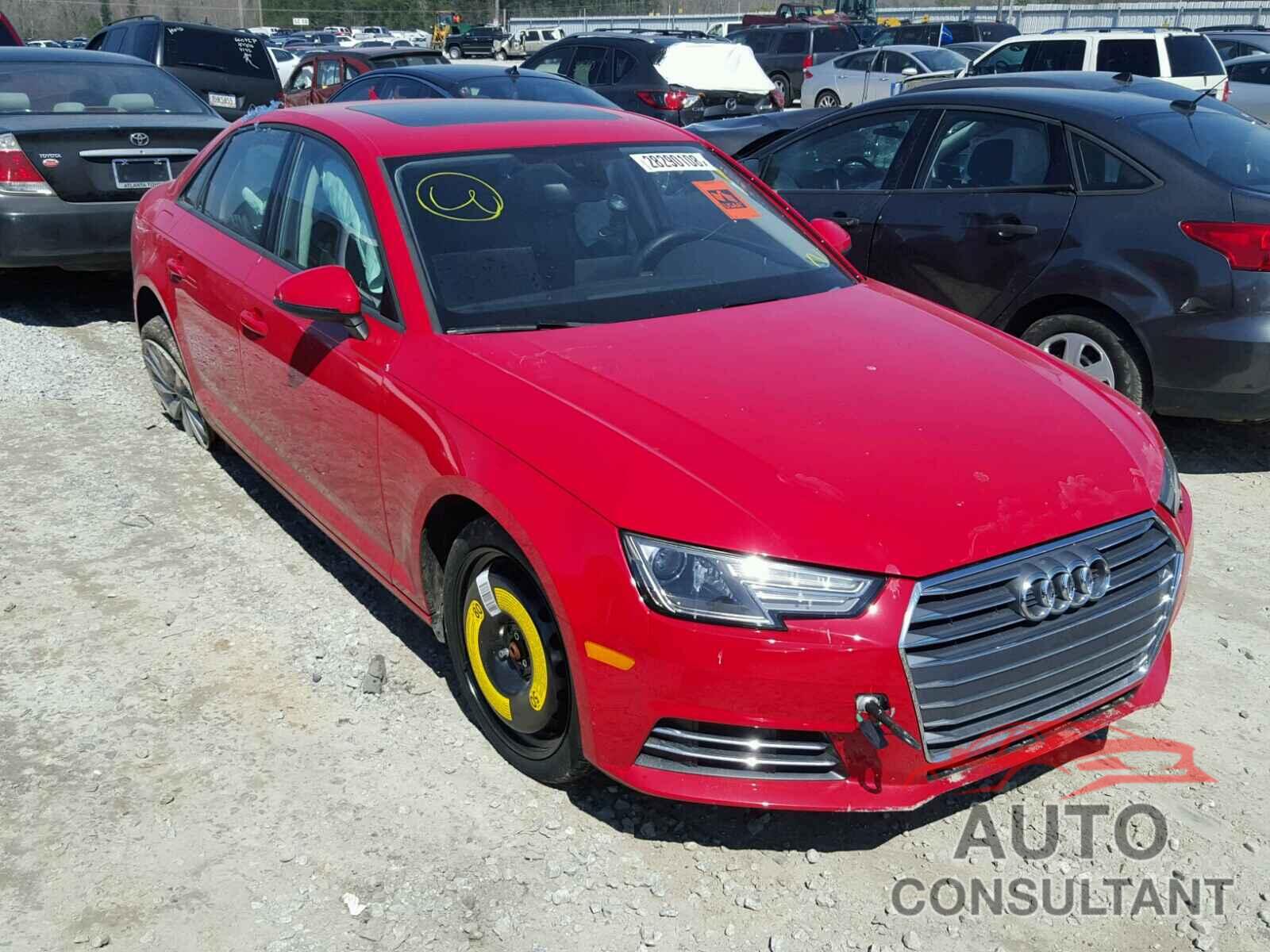 AUDI A4 2017 - WAUGMAF4XHN052718