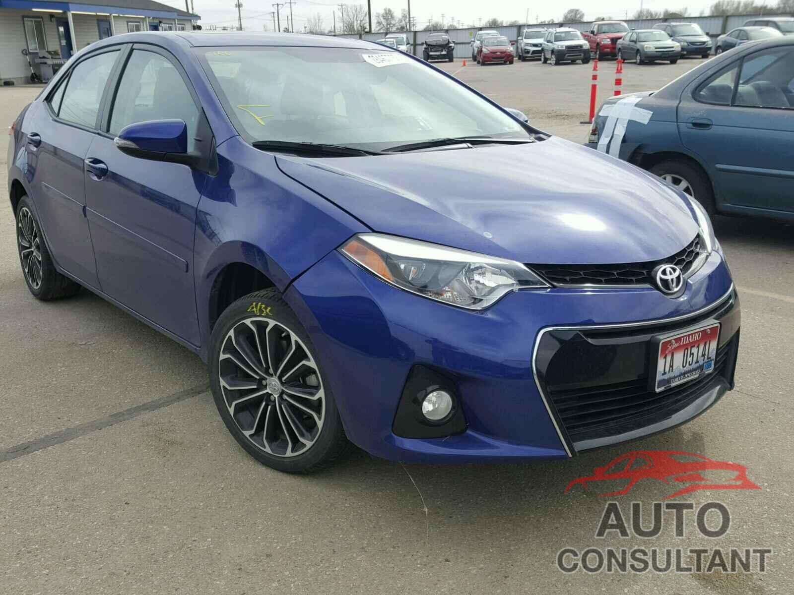 TOYOTA COROLLA 2016 - 2T1BURHE0GC504209