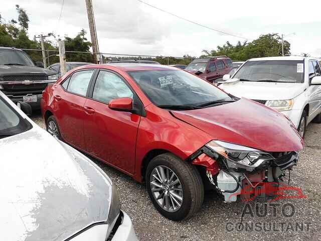 TOYOTA COROLLA 2015 - 5YFBURHEXFP217605