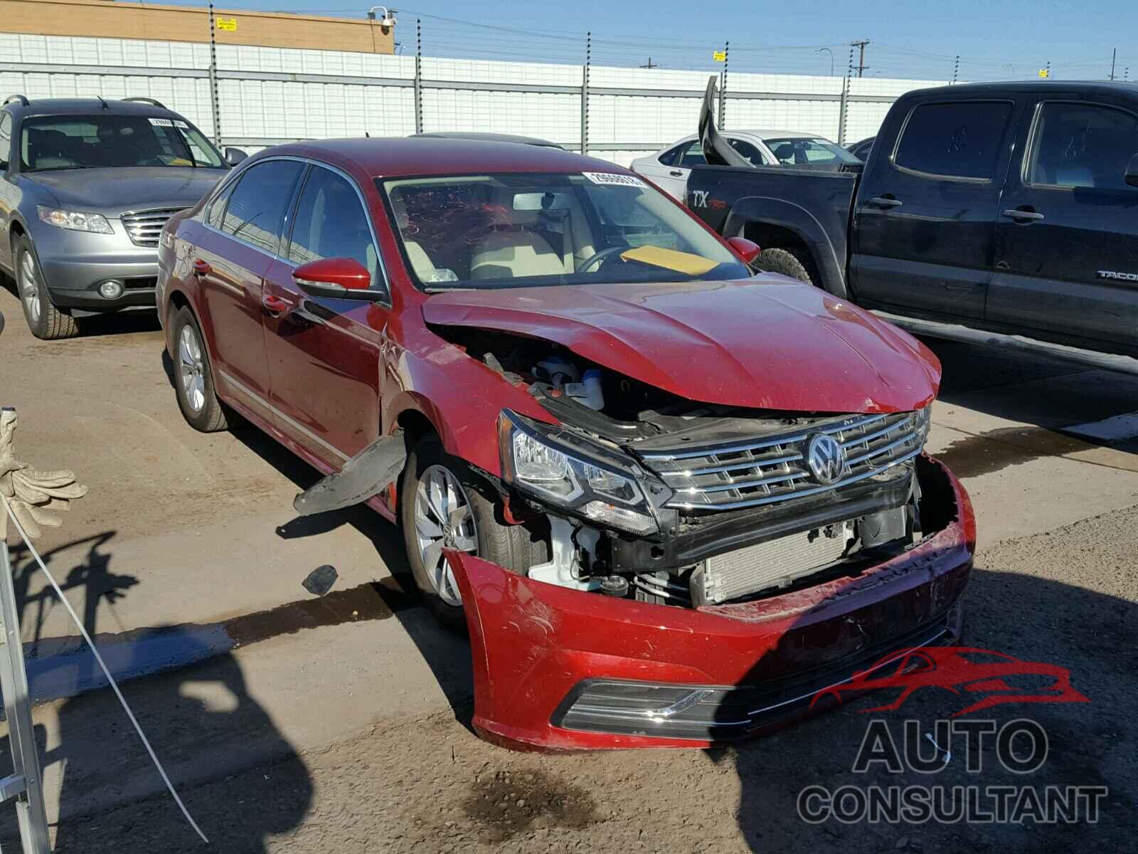 VOLKSWAGEN PASSAT 2017 - 1VWAT7A30HC030362