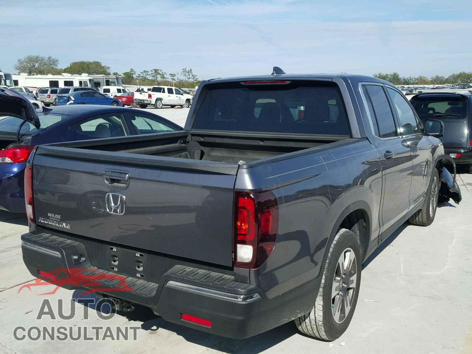 HONDA RIDGELINE 2017 - 5FPYK2F66HB007009
