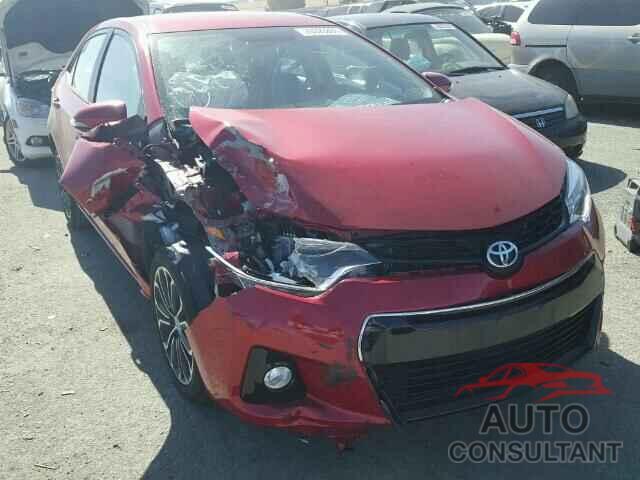 TOYOTA COROLLA 2015 - 2T1BURHE2FC391572