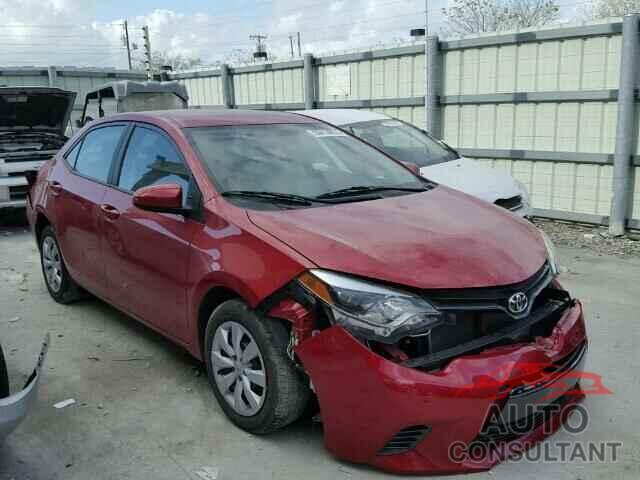 TOYOTA COROLLA 2016 - 2T1BURHE0GC484558