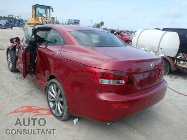 LEXUS IS250 2015 - JTHFF2C22F2532900