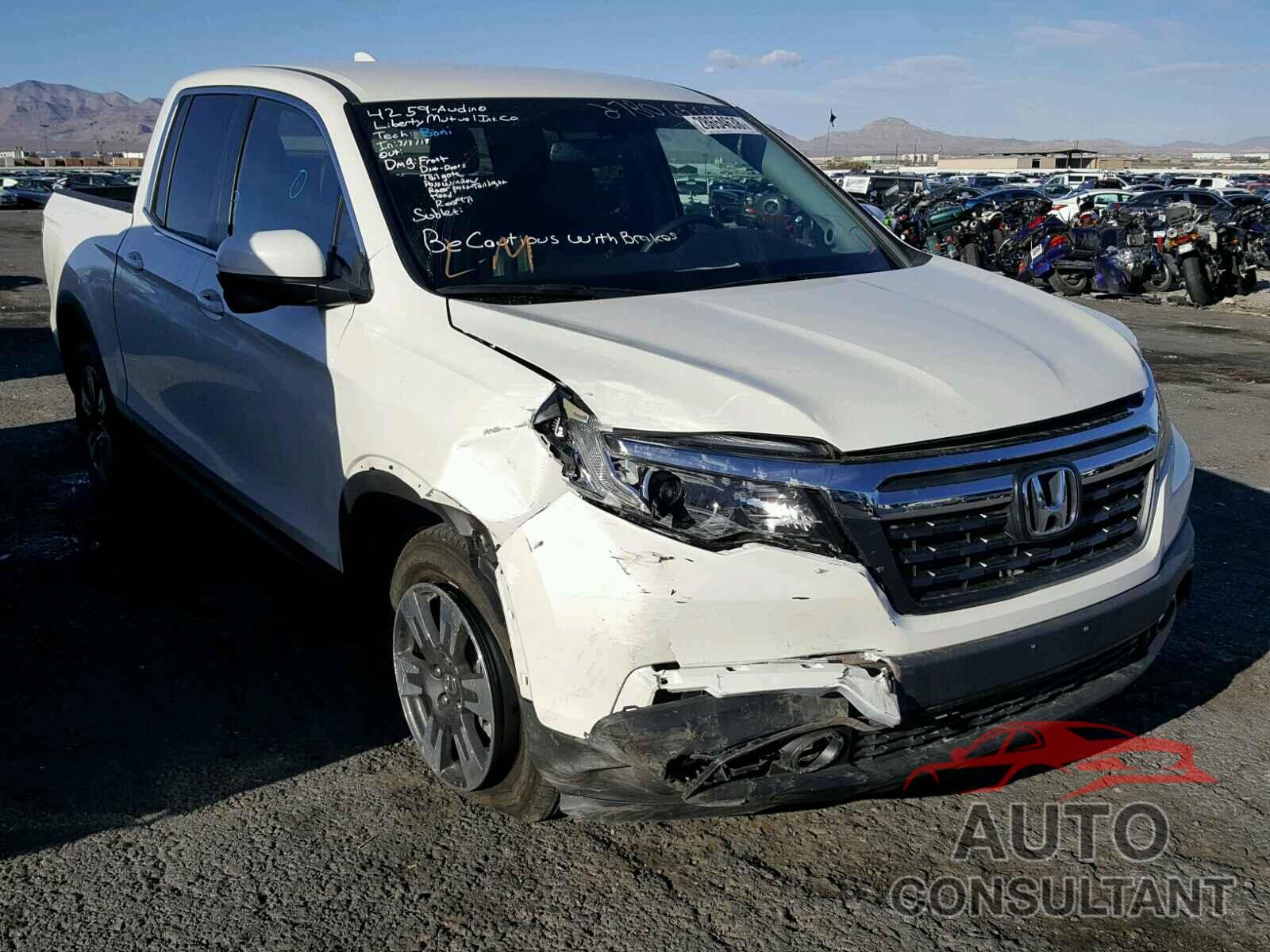 HONDA RIDGELINE 2017 - 5FPYK3F63HB032309