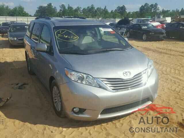 TOYOTA SIENNA 2015 - 5TDYK3DCXFS552405