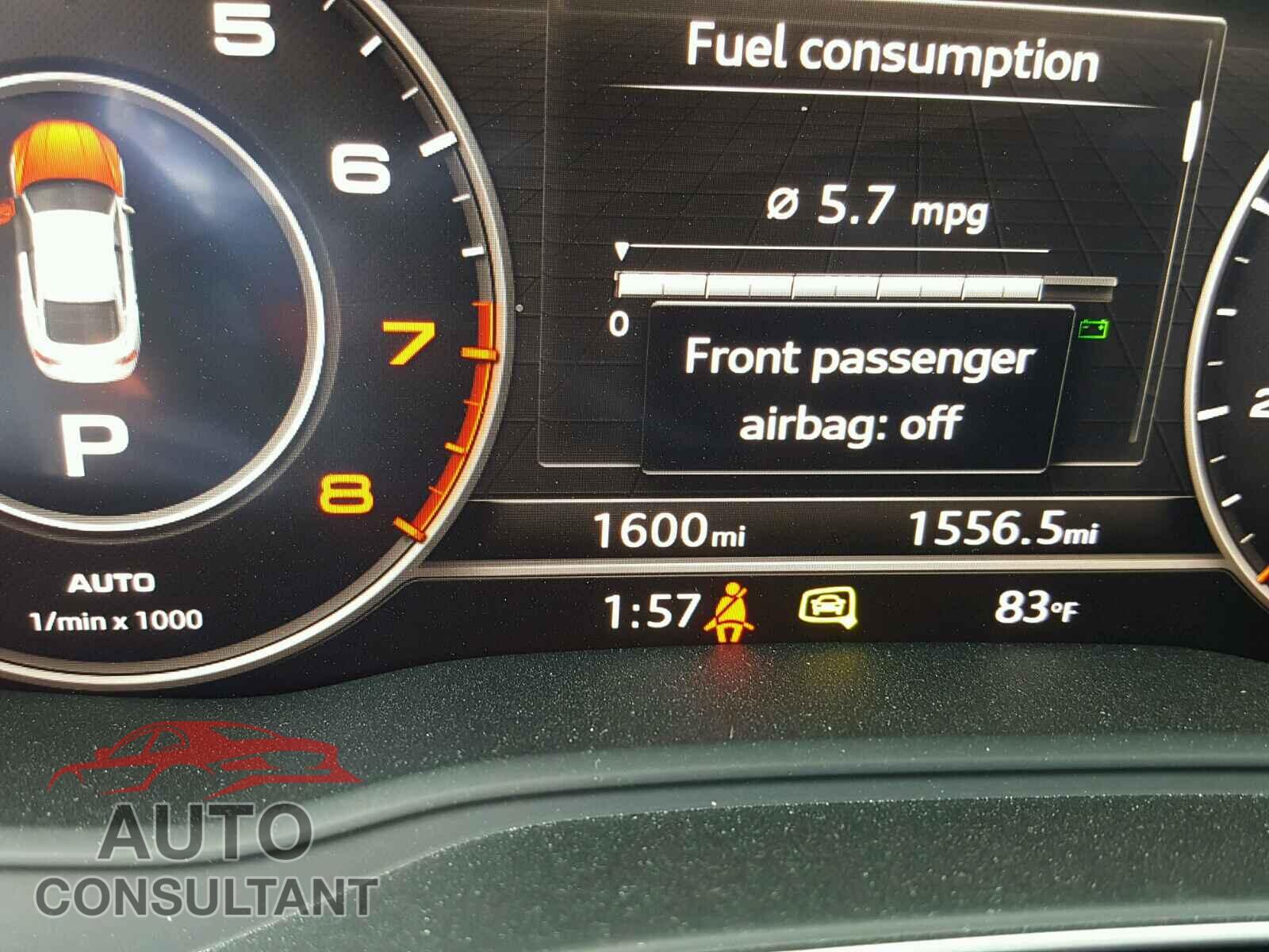 AUDI A5 2018 - WAUENCF58JA006830