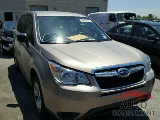 SUBARU FORESTER 2016 - JF2SJAAC7GG470470