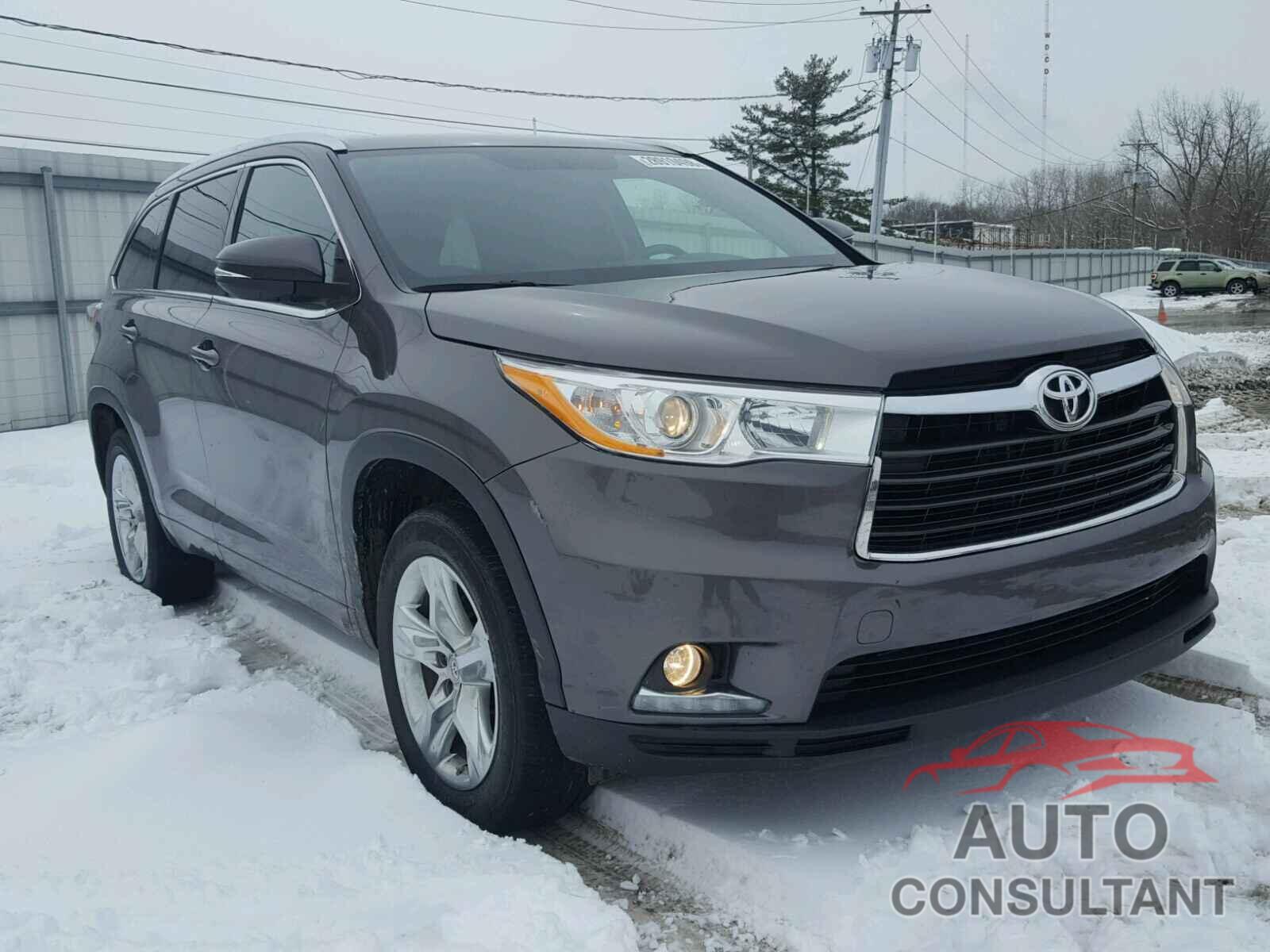 TOYOTA HIGHLANDER 2015 - 5TDYKRFH5FS045696