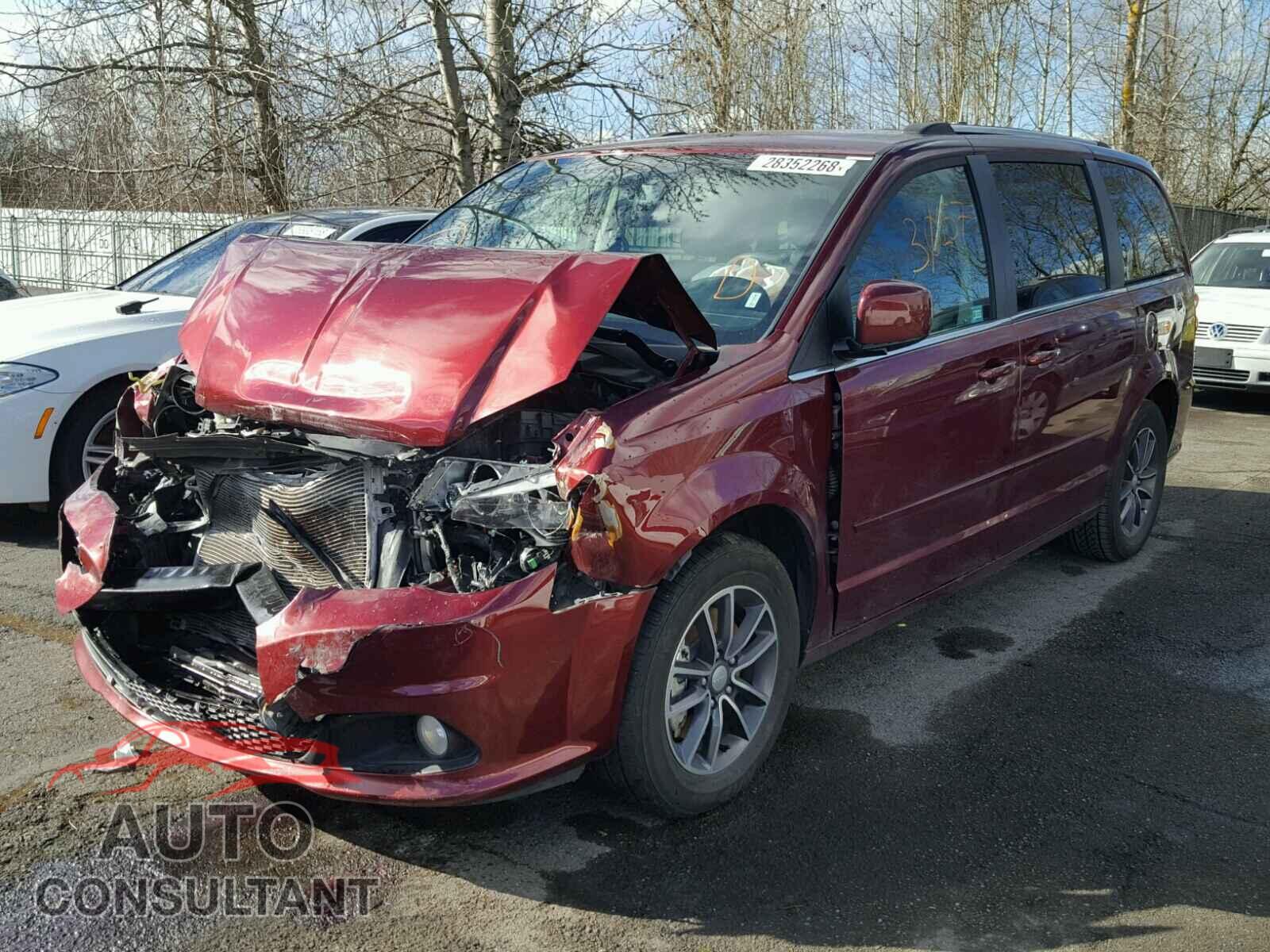 DODGE CARAVAN 2017 - 2C4RDGCG1HR692557