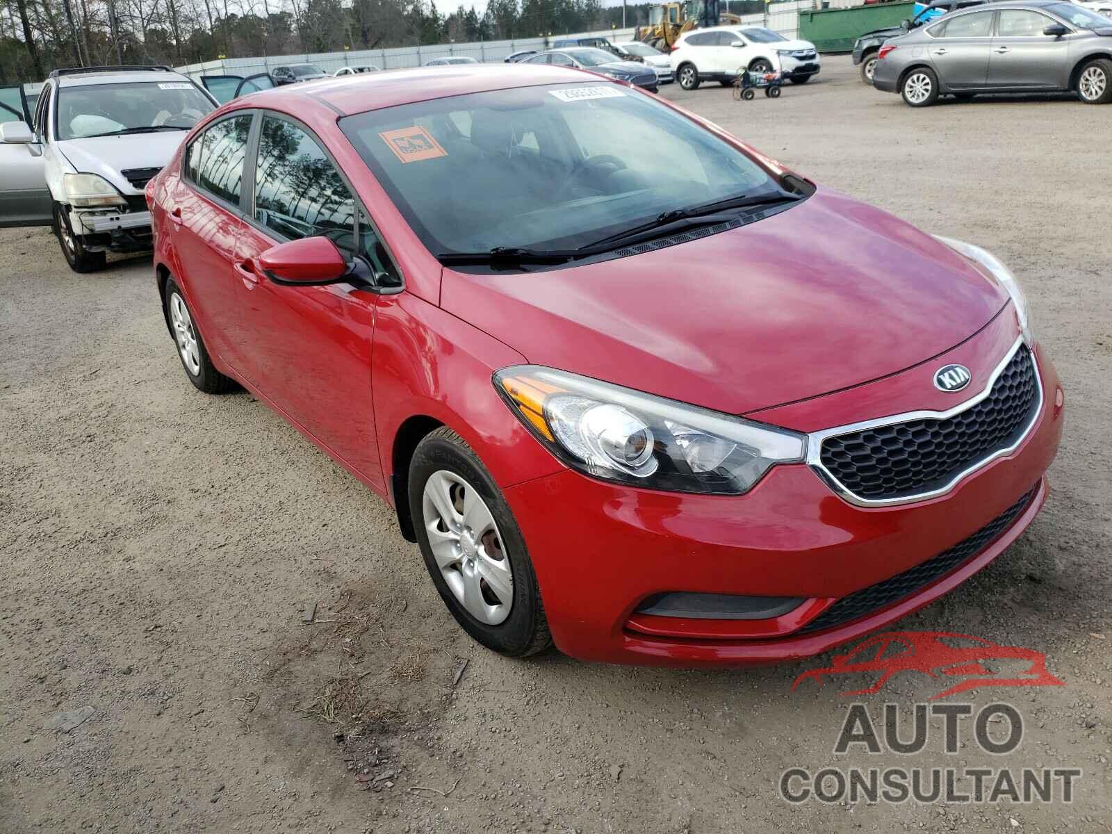 KIA FORTE 2016 - KNAFK4A61G5569691
