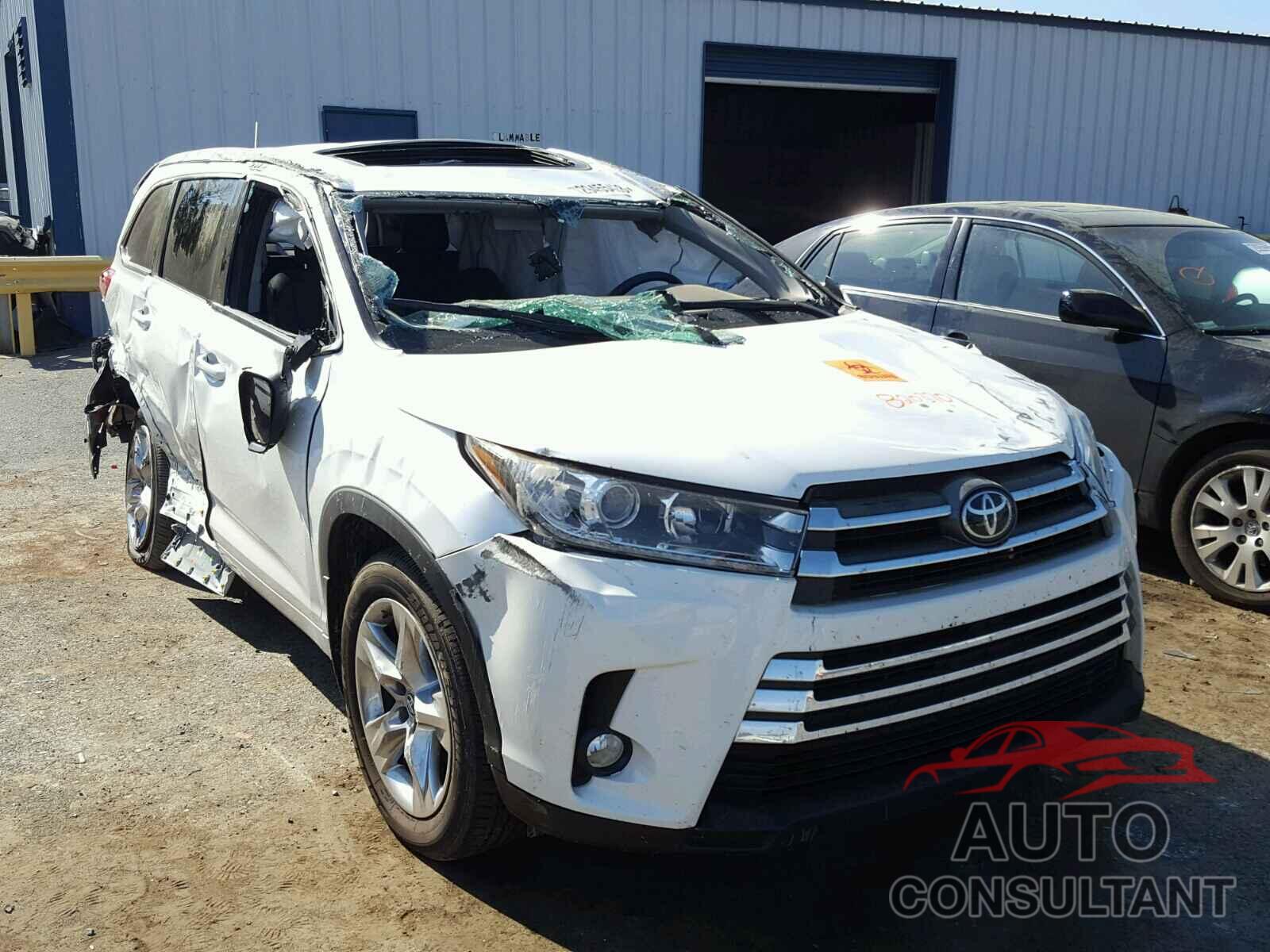 TOYOTA HIGHLANDER 2018 - 5TDDZRFH1JS820370