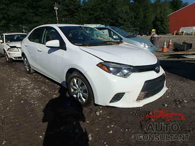 TOYOTA COROLLA 2015 - 2T1BURHEXFC287332