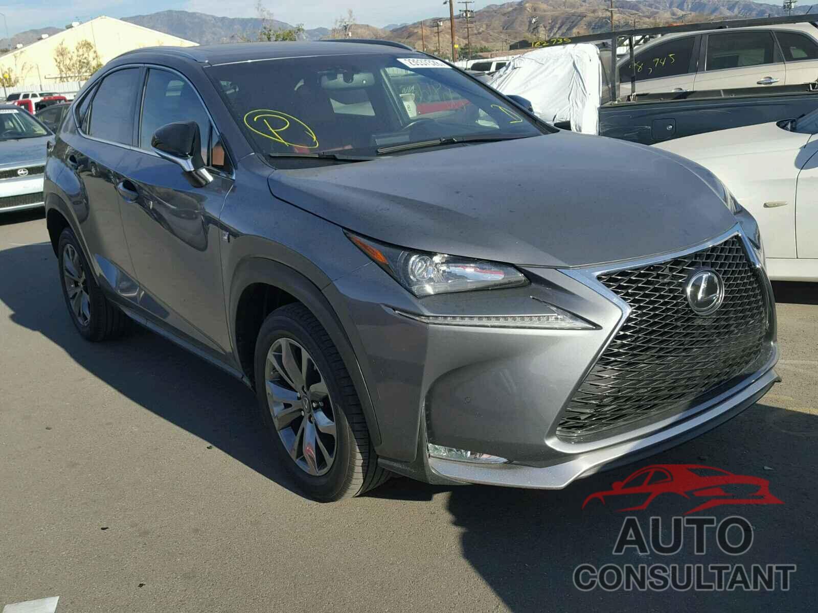 LEXUS NX 2016 - JTJYARBZ7G2036795