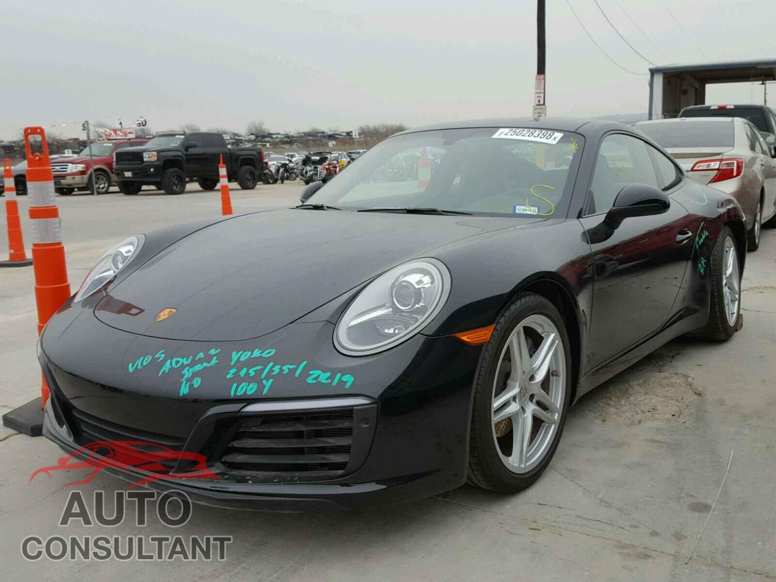 PORSCHE 911 2017 - WP0AA2A9XHS107261