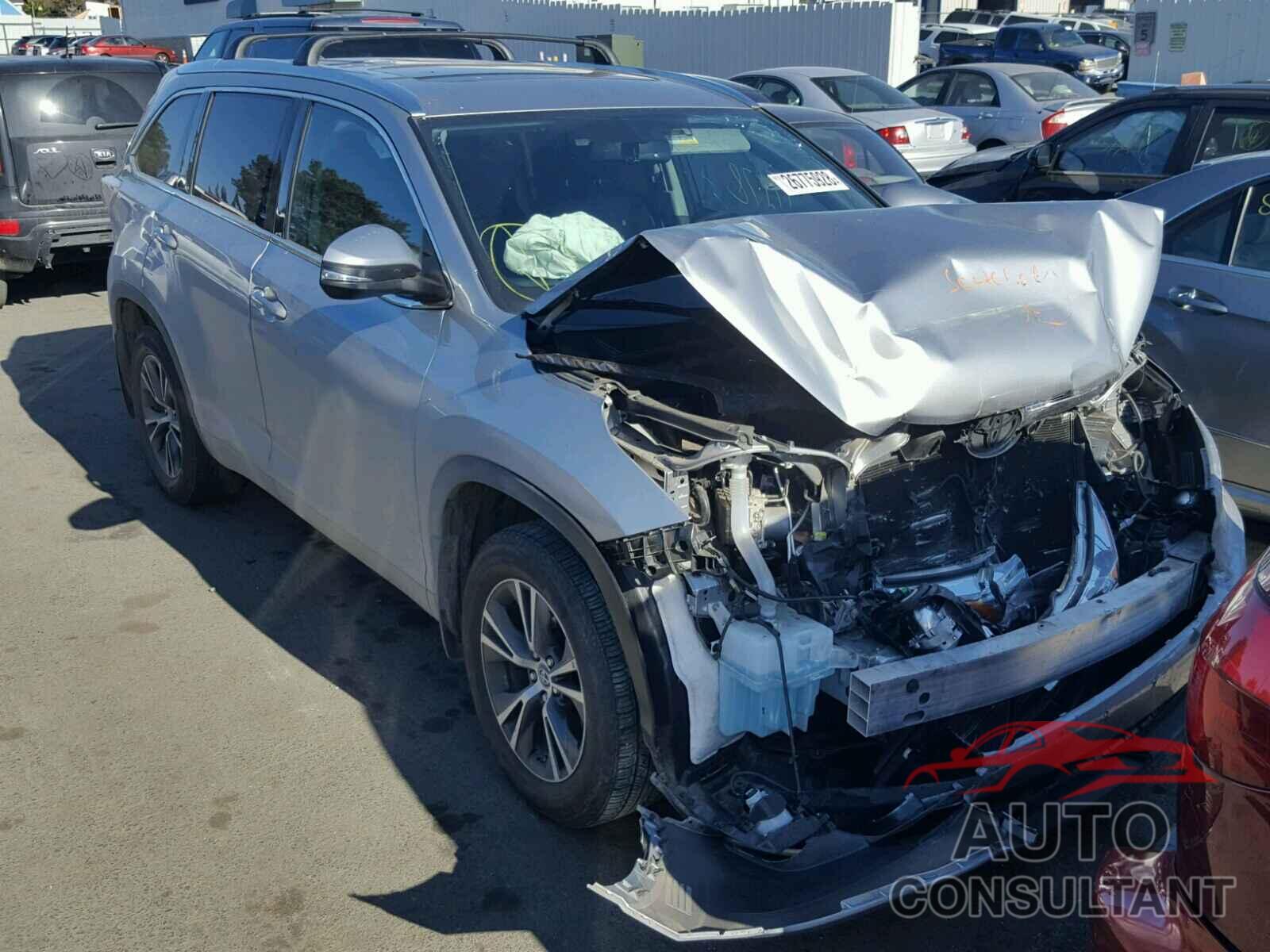 TOYOTA HIGHLANDER 2016 - 5TDJKRFH1GS502023