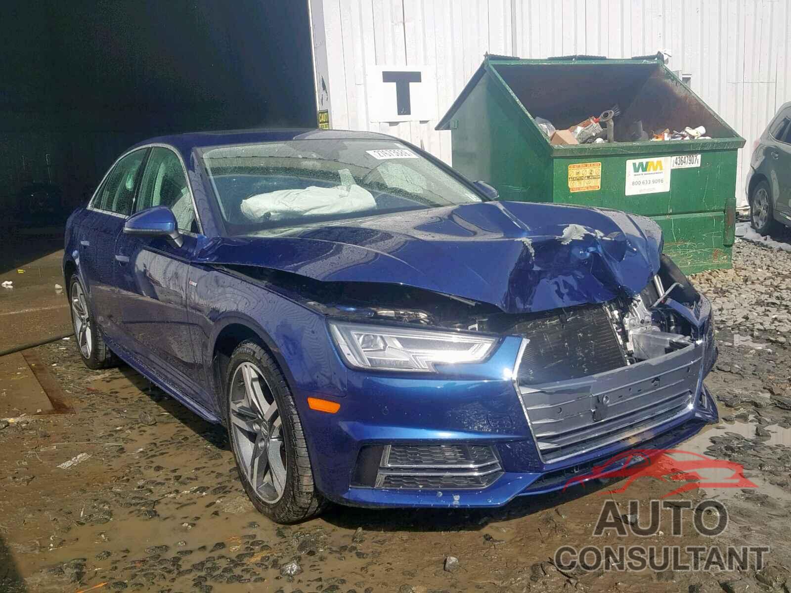 AUDI A4 2017 - WAUENAF46HN024368