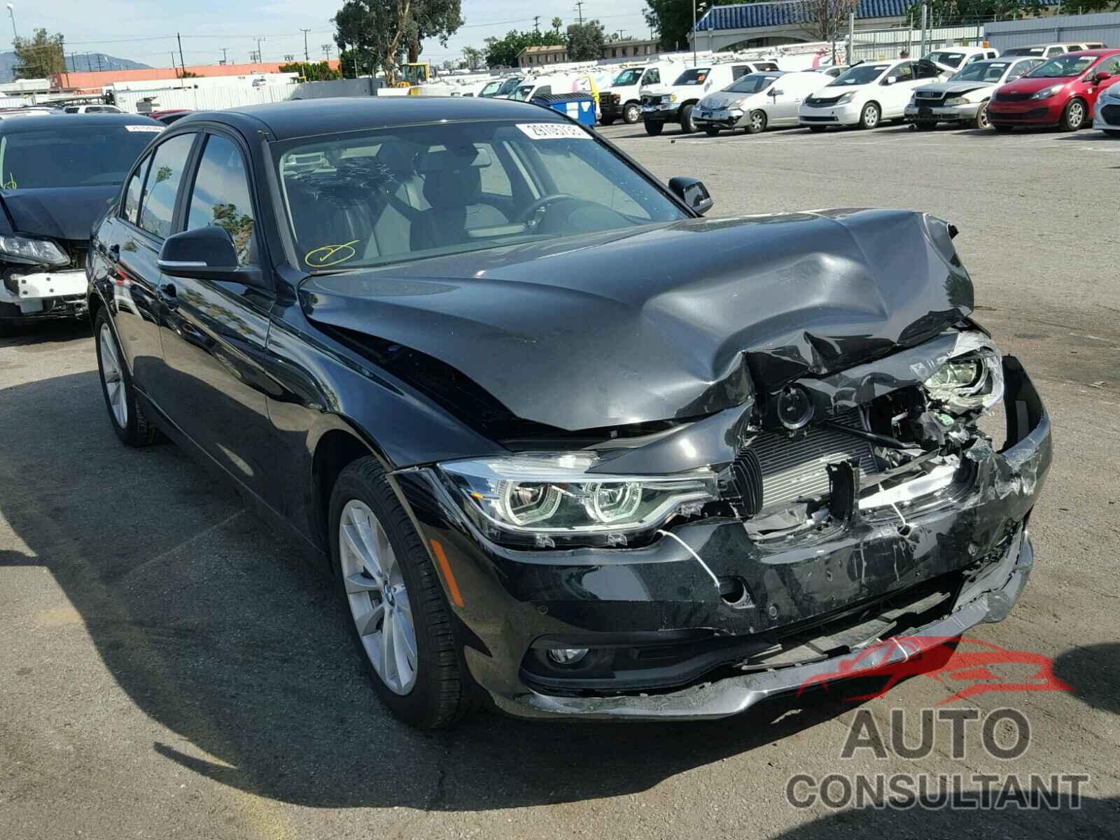 BMW 3 SERIES 2017 - WBA8A9C3XHK864772