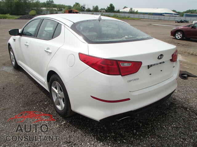 KIA OPTIMA 2014 - KNAGM4A73E5492780