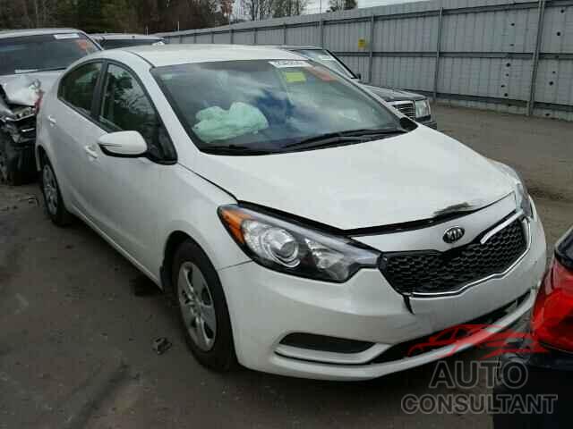 KIA FORTE 2016 - KNAFX4A66G5553312