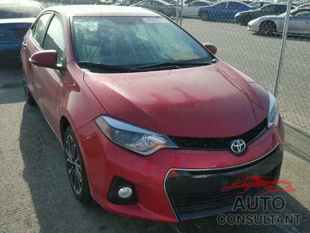 TOYOTA COROLLA 2016 - 5YFBURHE0GP495463