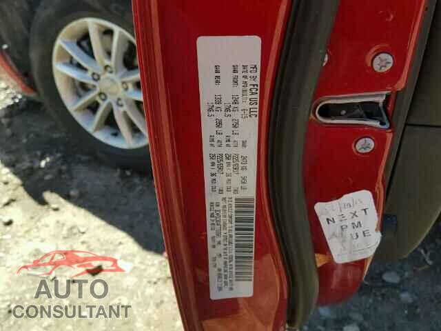 DODGE JOURNEY 2015 - 3C4PDCBG4FT722601