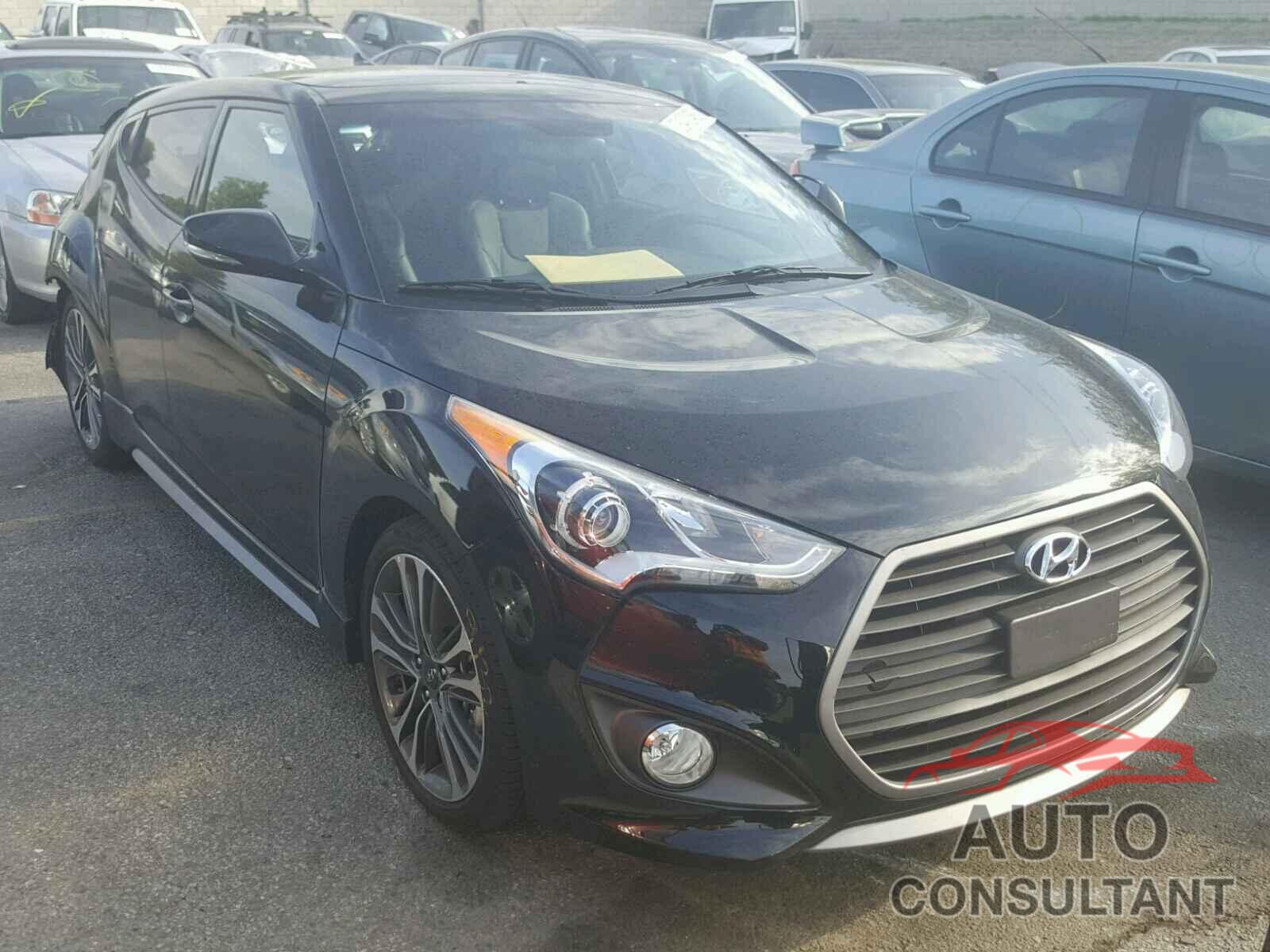 HYUNDAI VELOSTER 2017 - KMHTC6AE2HU312998