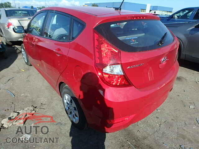 HYUNDAI ACCENT 2015 - KMHCT5AE0FU203365