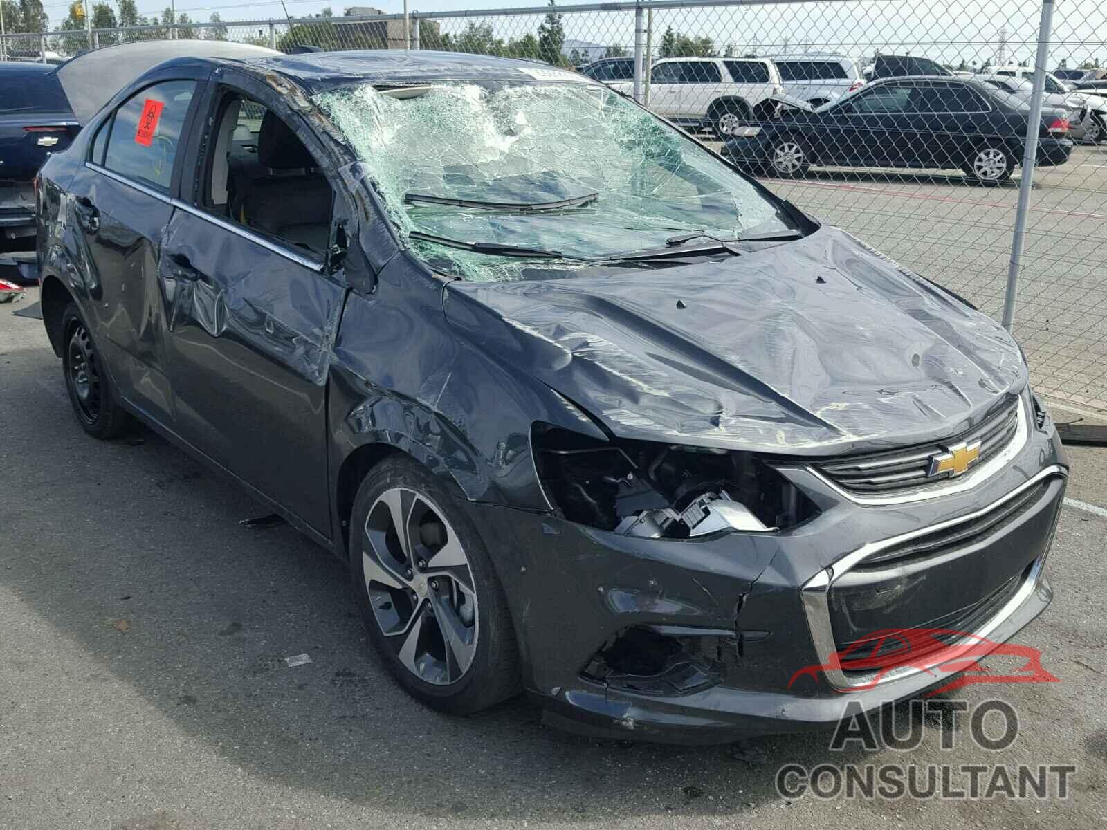 CHEVROLET SONIC 2017 - 1G1JF5SB0H4133787