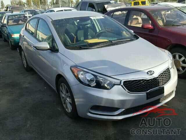 KIA FORTE 2015 - KNAFX4A63F5384607