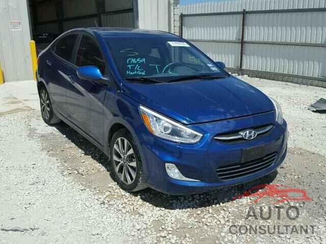 HYUNDAI ACCENT 2015 - KMHCU4AE9FU825471