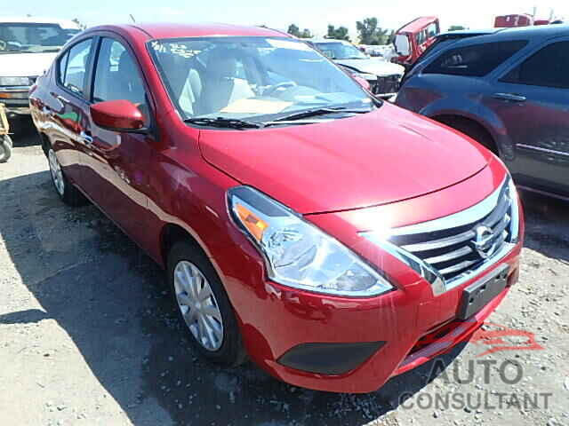 NISSAN VERSA 2015 - 3N1CN7AP1FL810187