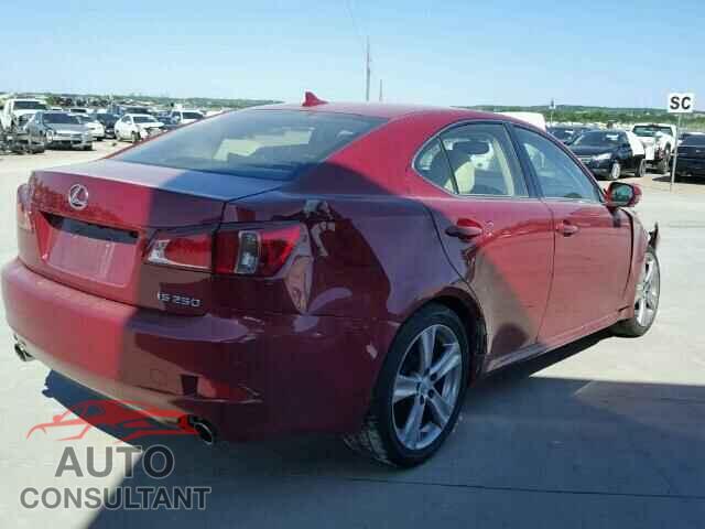LEXUS IS250 2012 - JTHBF5C23C5166133