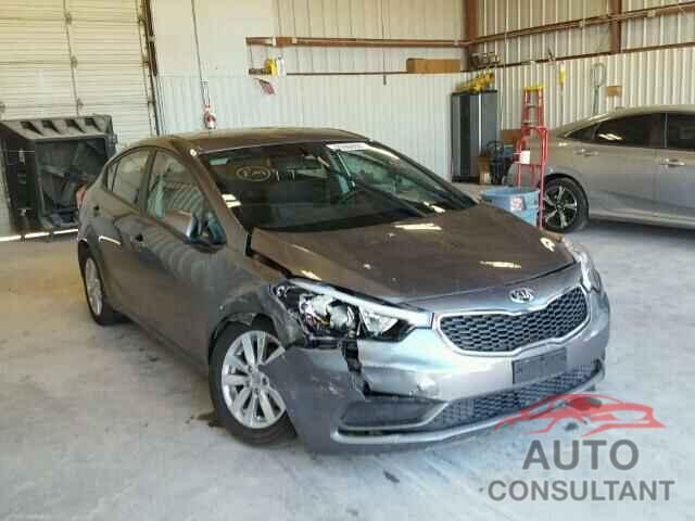 KIA FORTE 2016 - KNAFX4A69G5607752