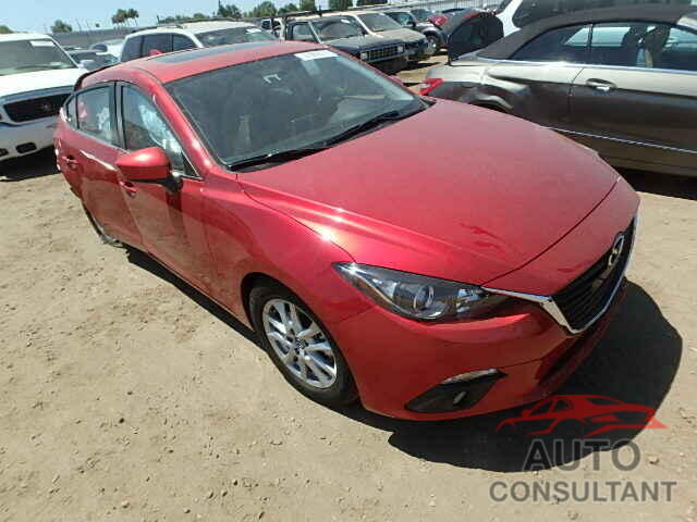 MAZDA 3 2015 - JM1BM1M72F1238915