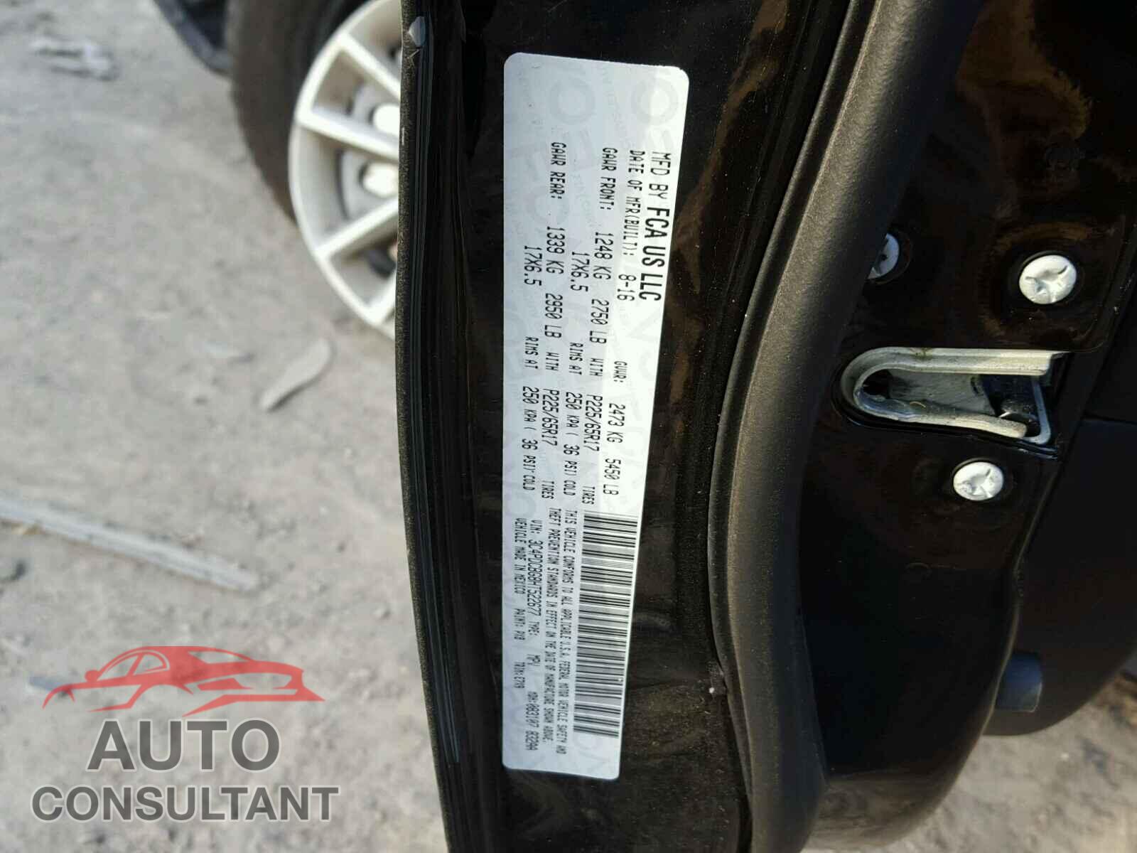 DODGE JOURNEY 2017 - 3C4PDCBG8HT522677