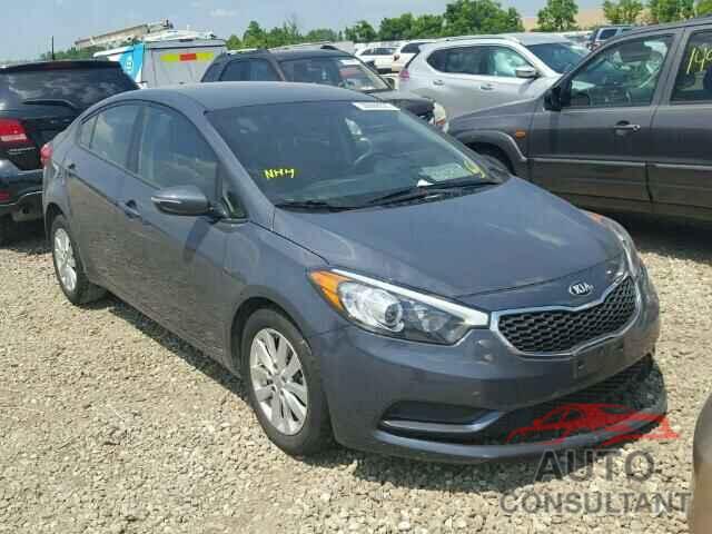 KIA FORTE 2016 - KNAFX4A64G5504433