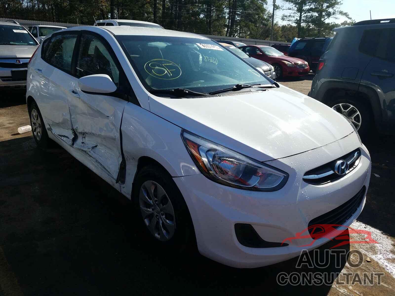 HYUNDAI ACCENT 2017 - KMHCT5AE8HU320498