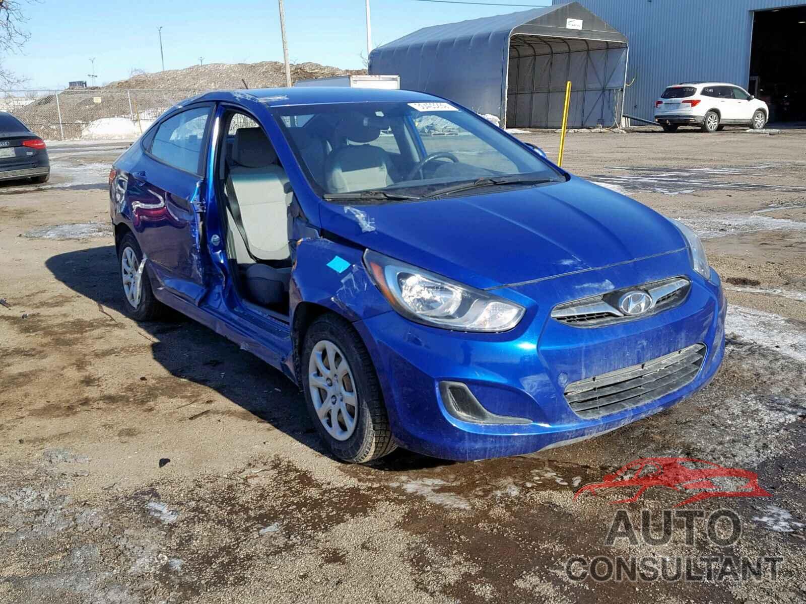 HYUNDAI ACCENT 2012 - KMHCT4AEXCU104820