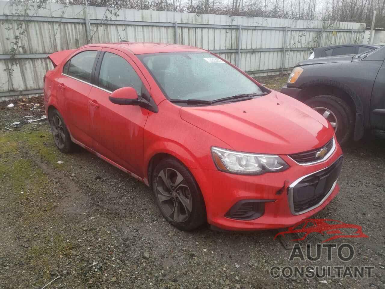 CHEVROLET SONIC 2017 - 1G1JF5SB6H4111969