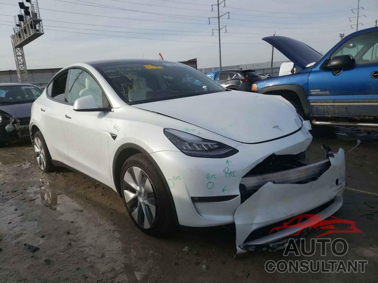 TESLA MODEL Y 2021 - 5YJYGDEE6MF189626
