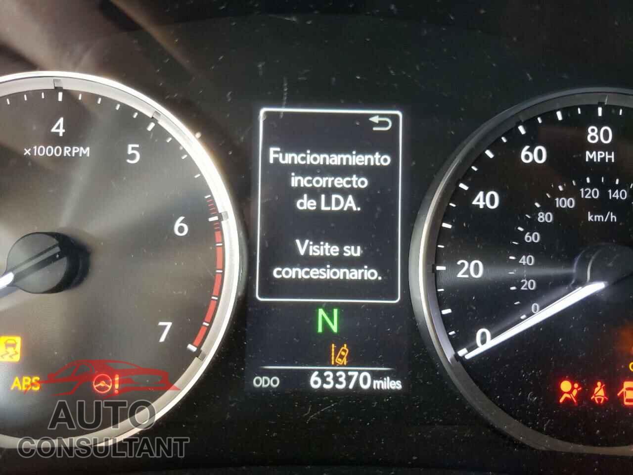 LEXUS IS 2019 - JTHBA1D23K5100895