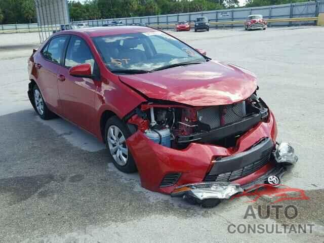 TOYOTA COROLLA 2015 - 2T1BURHE0FC378982